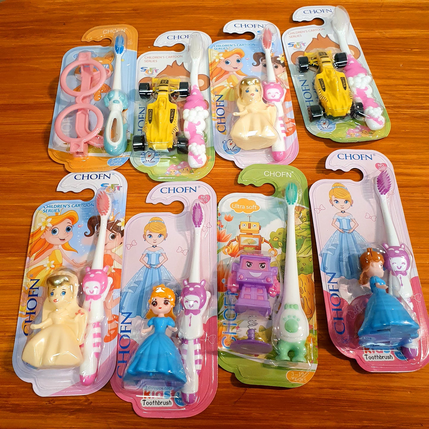 Baby Kids Soft Toothbrush With Play Toy