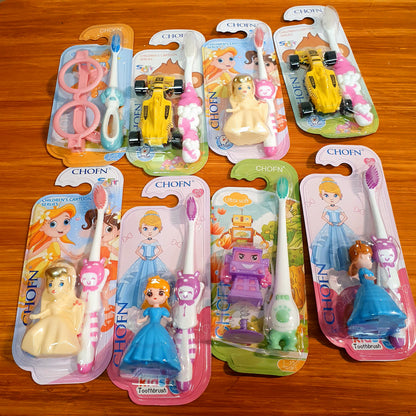 Baby Kids Soft Toothbrush With Play Toy