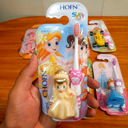 Baby Kids Soft Toothbrush With Play Toy