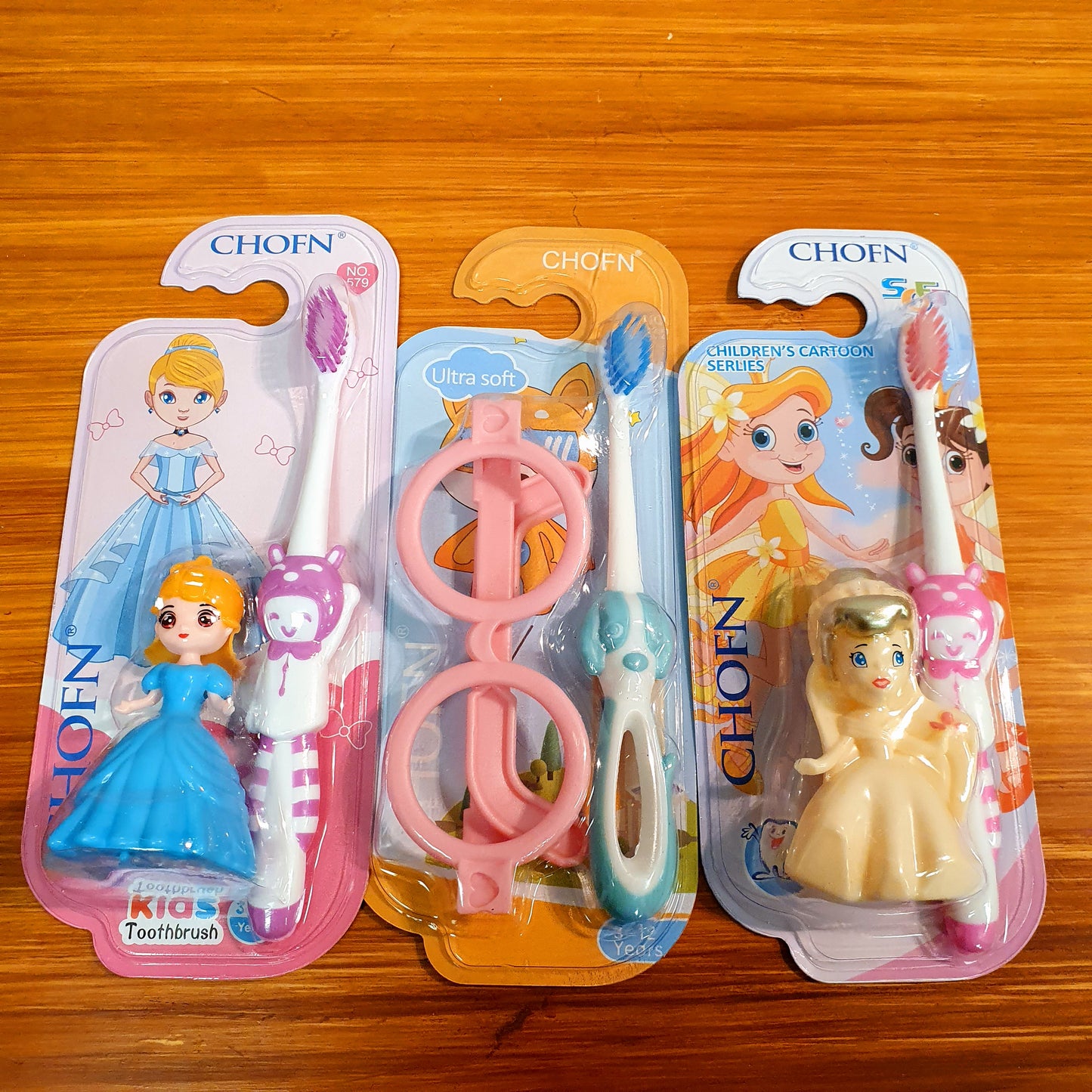 Baby Kids Soft Toothbrush With Play Toy