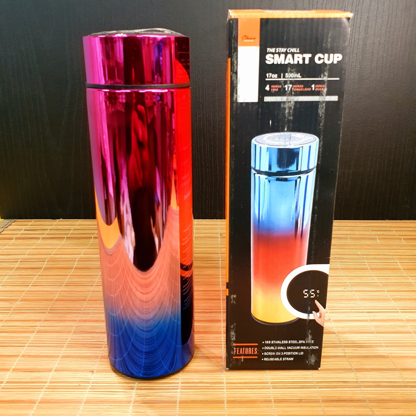 Smart Cup Digital Vacuum Temperature Bottle