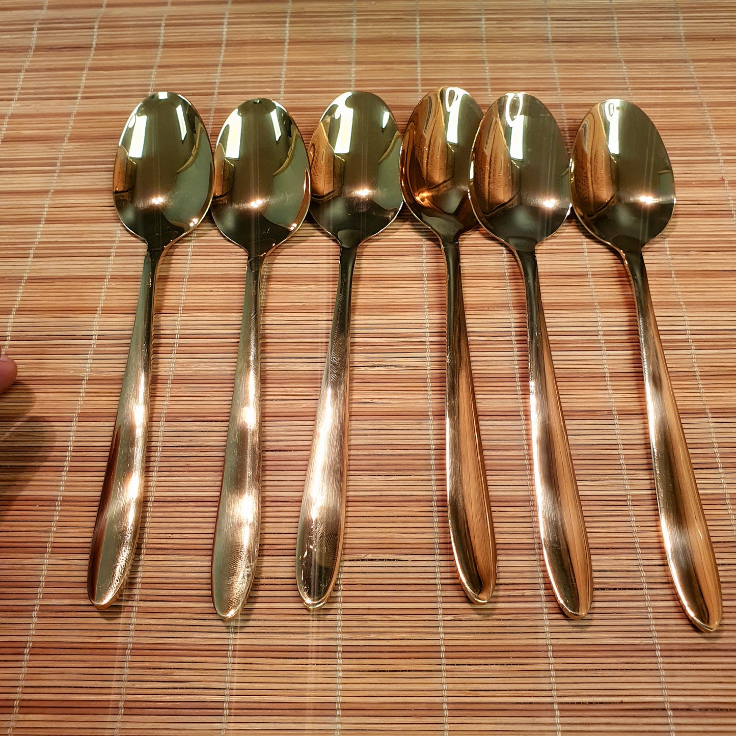 Golden Big Spoon Set