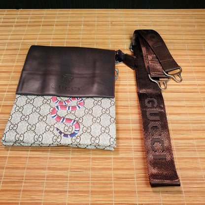 Gucci Cross Body Bag Embroidery Style 7186