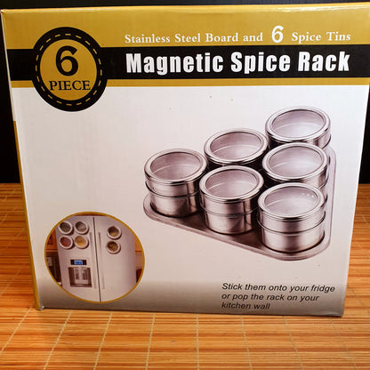 Magnetic Spice Rack