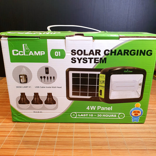 Solar Rechargebale Power Bank Charging System