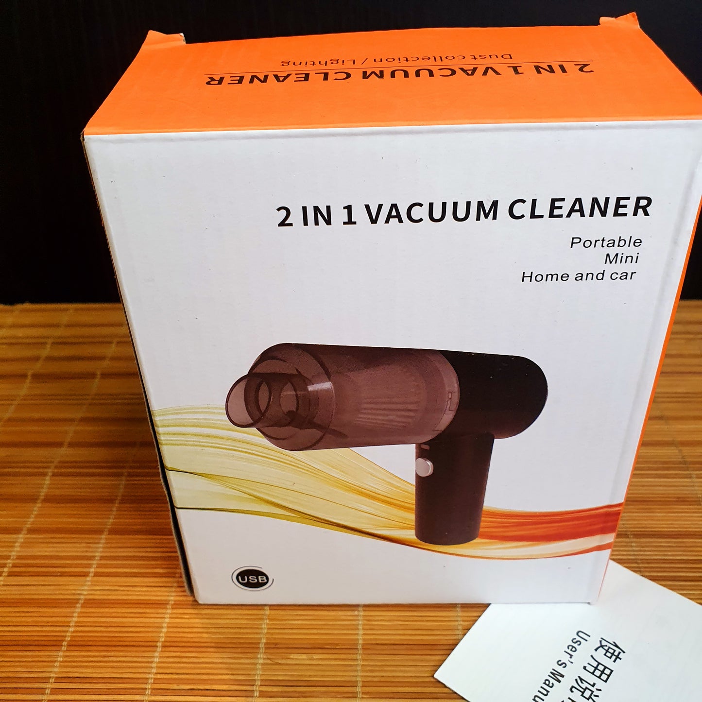 2 in 1 Portable Vaccum Cleaner