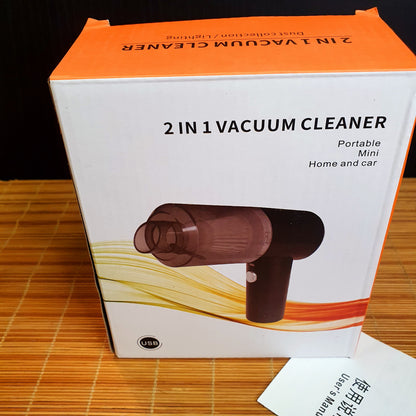 2 in 1 Portable Vaccum Cleaner