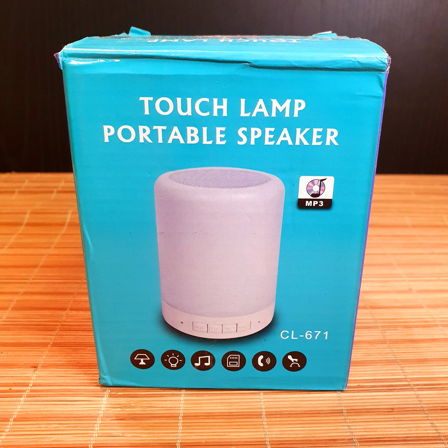 Touch Lamp Portable Speaker 7544