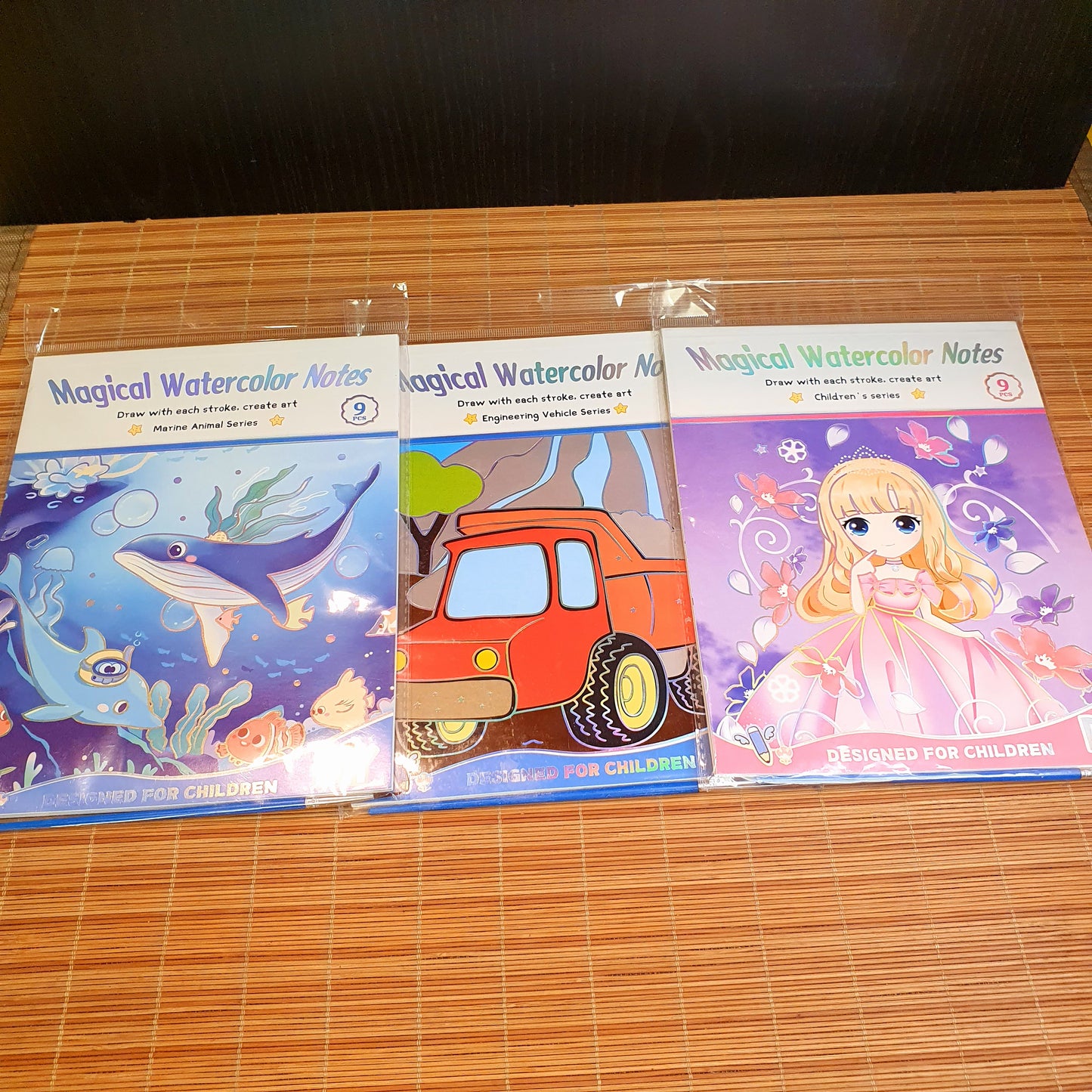 Magical Watercolor notes for kids