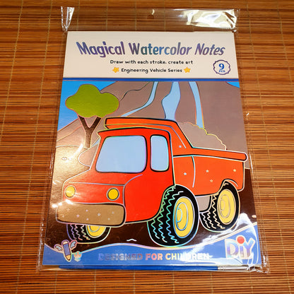 Magical Watercolor notes for kids