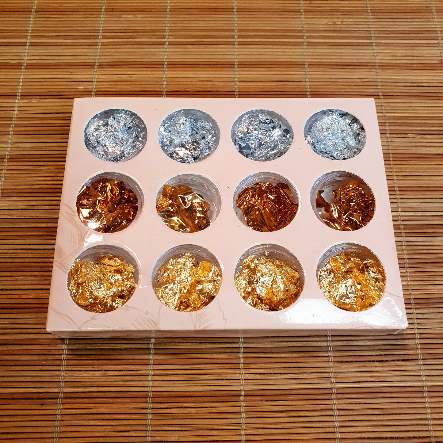 Nail Art Foil Paper 3D DIY UV Gel Polish Glitter Sticker