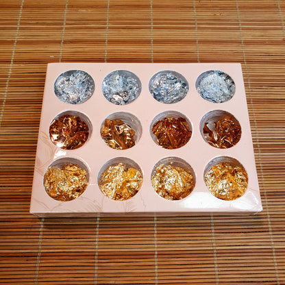 Nail Art Foil Paper 3D DIY UV Gel Polish Glitter Sticker