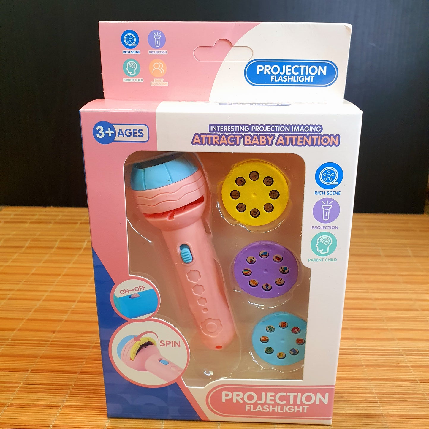 Projection Flashlight for kids