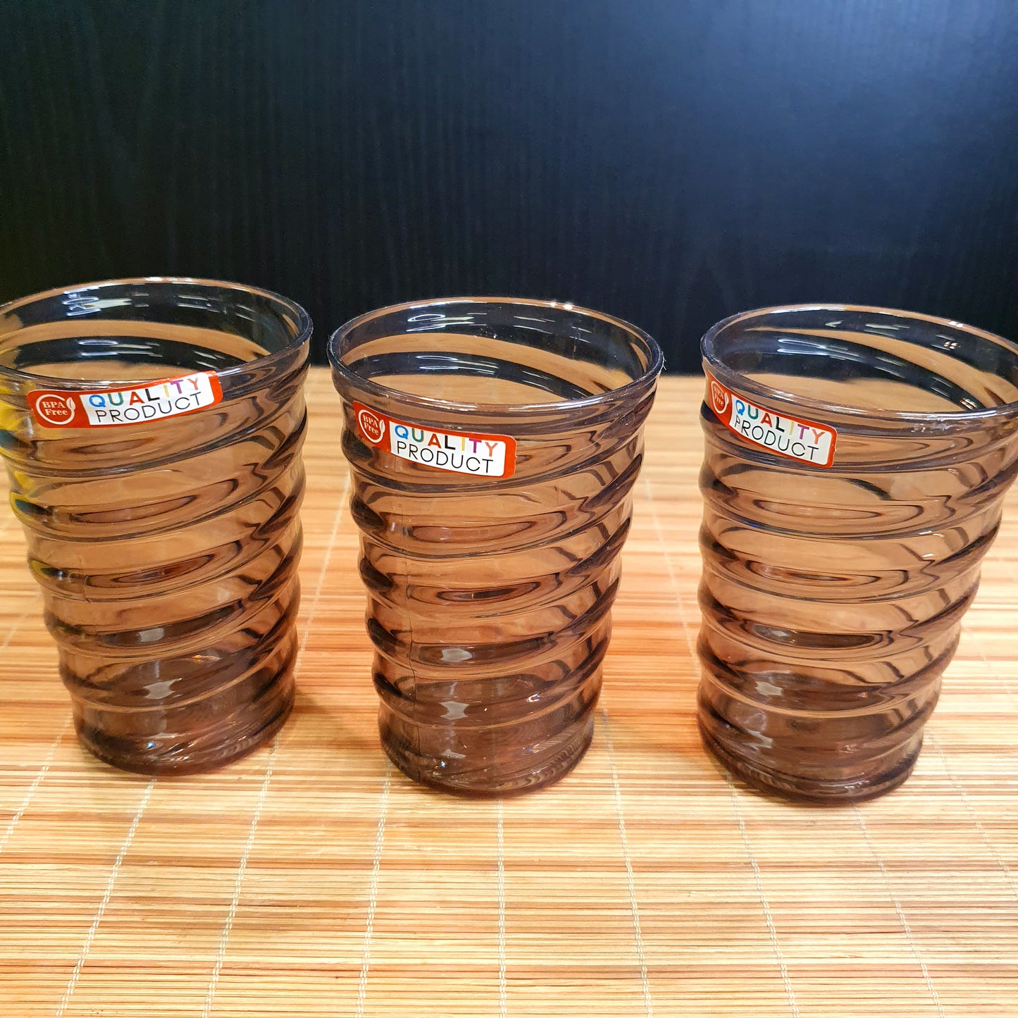 Plastic Glass 3 pieces Set for Kids