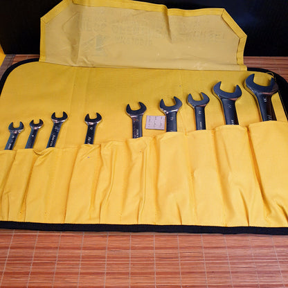 Combination Wrench Set, SAE/Metric 10pcs