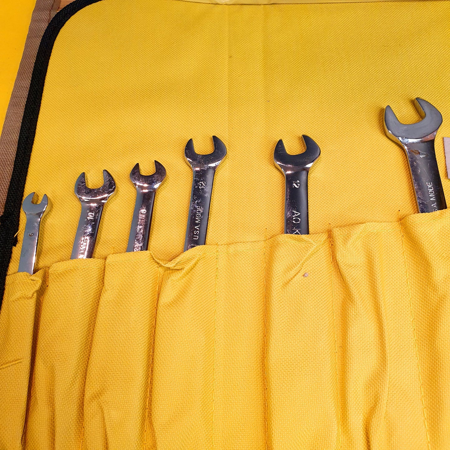 Combination Wrench Set, SAE/Metric 10pcs