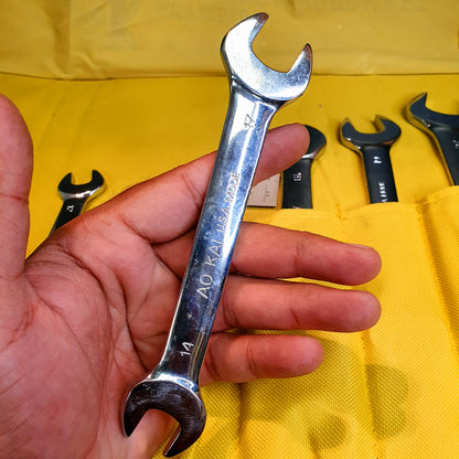 Combination Wrench Set, SAE/Metric 10pcs