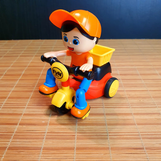 Cartoon Tricycle