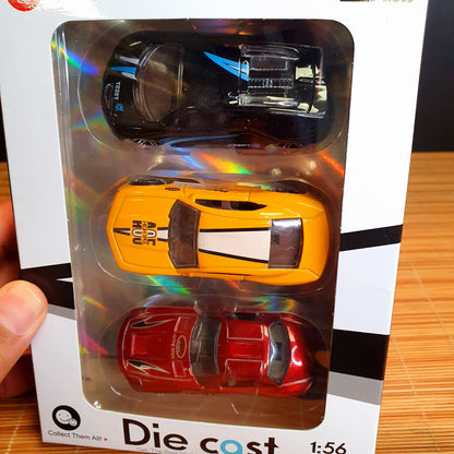 Die Cast 3 Pieces Car Set