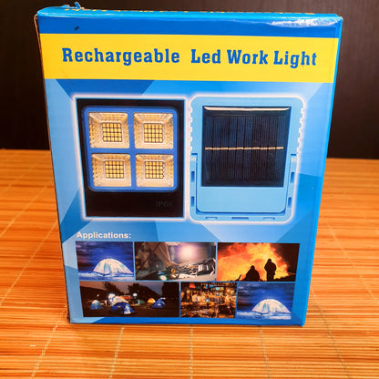 Solar Recharegable Led Work Light 3420