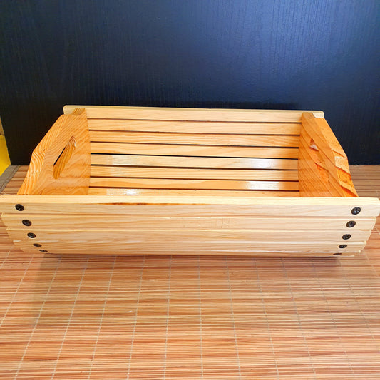 Wooden Fruit Serving Basket