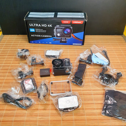 Ultra HD 4k Action Waterproof Touch Camera X20C