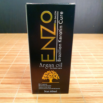 Enzo Brazilian Keratin Cure Argan Oil For Hair car