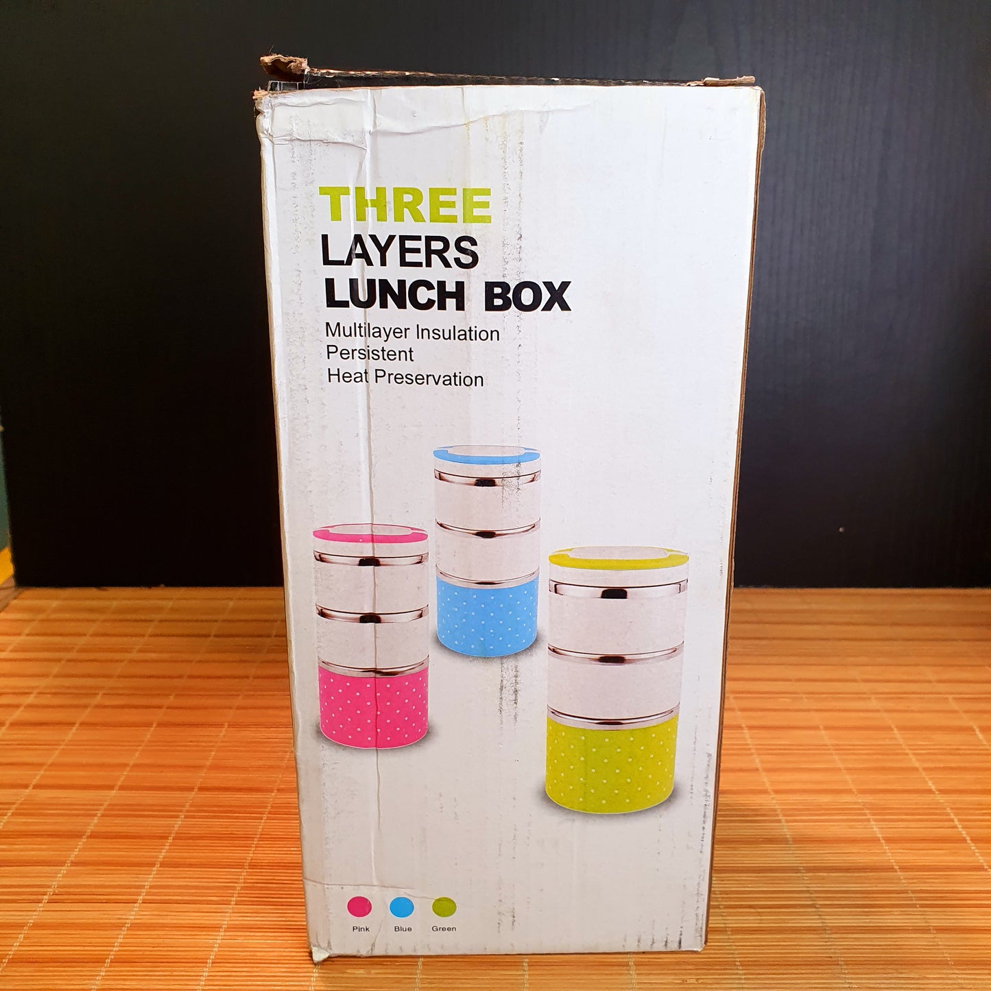 Three Layers Lunch Box