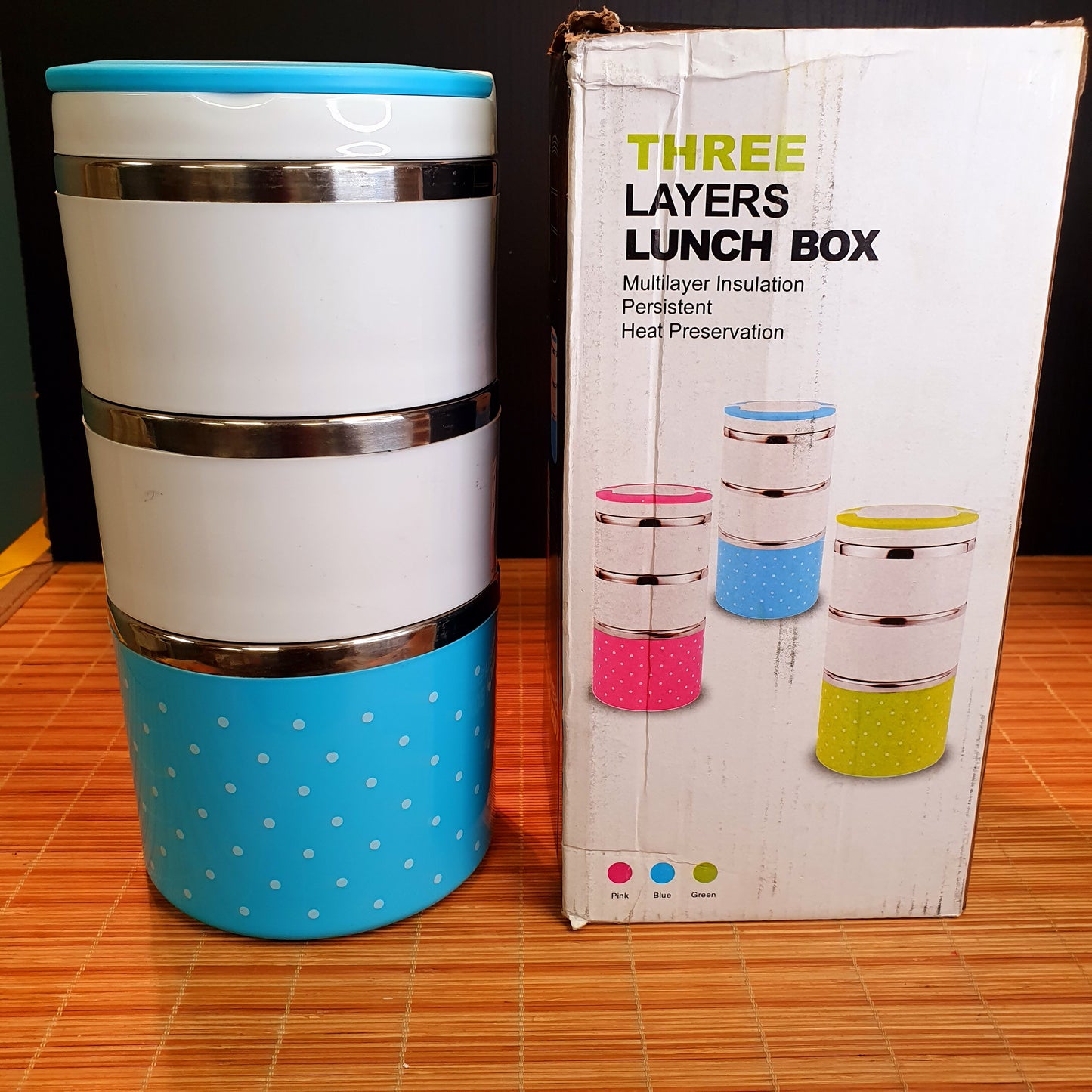 Three Layers Lunch Box