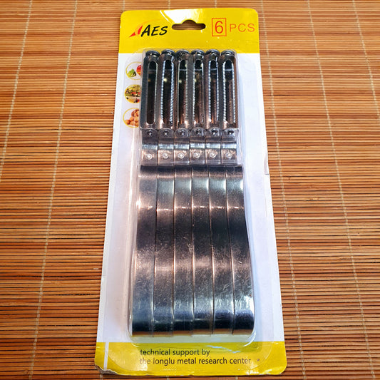 6 Pieces Set of Peeler