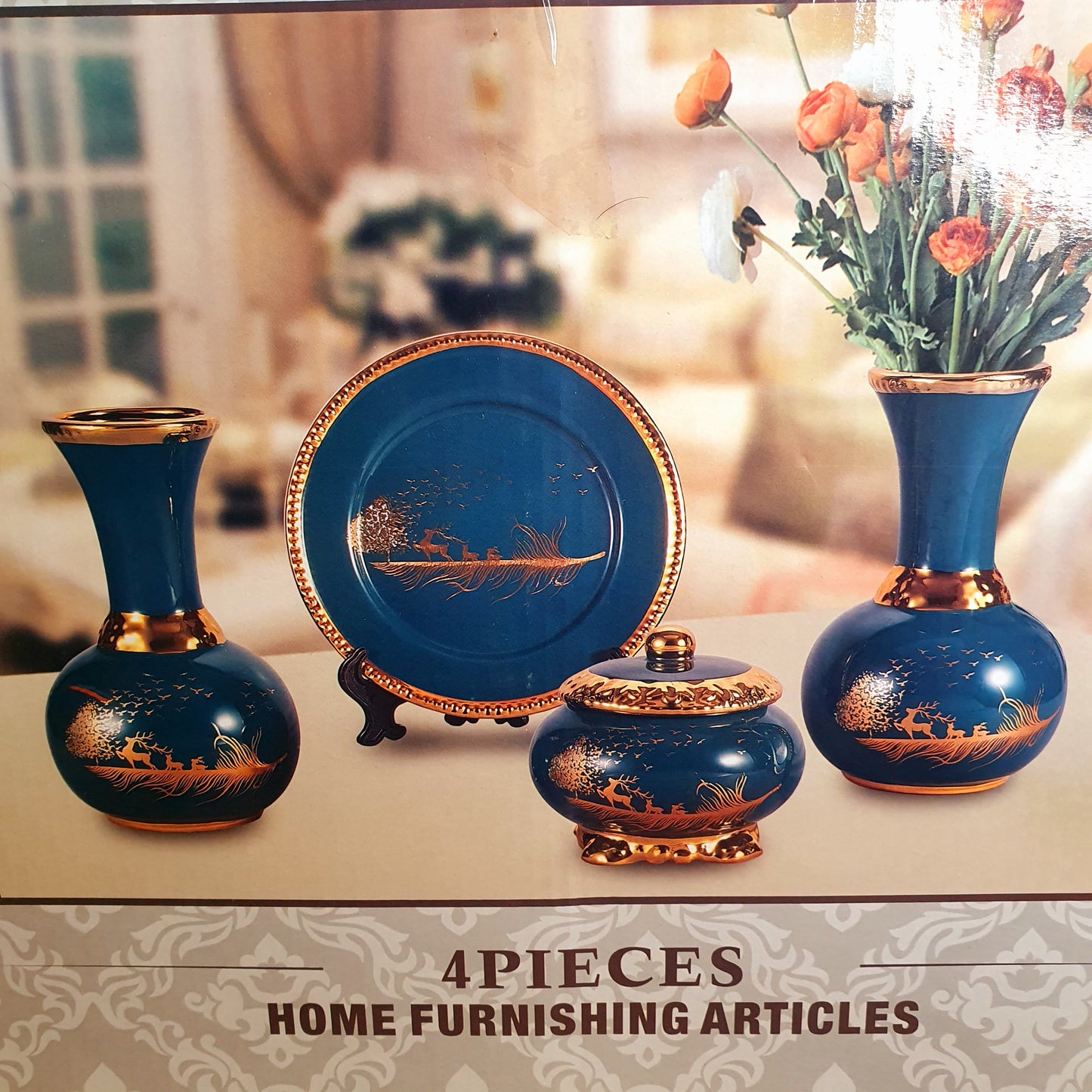 4 Pieces Home Furnishing Decoration Pieces