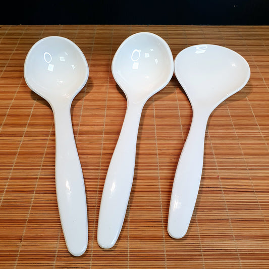 Melamine 3 Pieces Set Serving Spoons