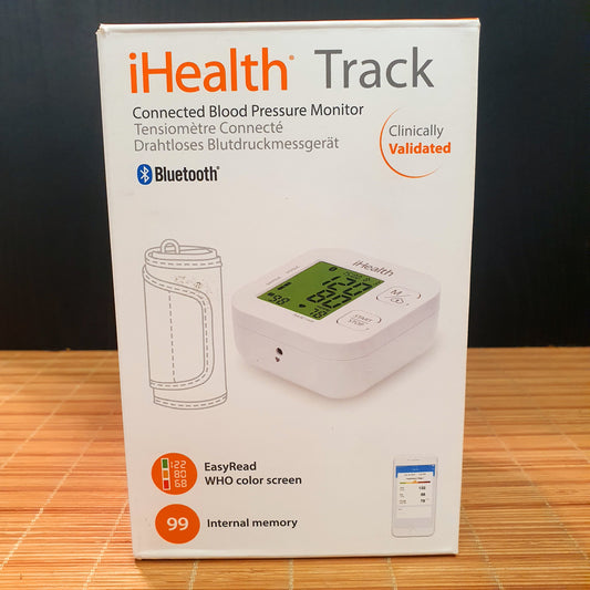 IHealth Track BP monitor Bluetooth Mobile APP Connectivity