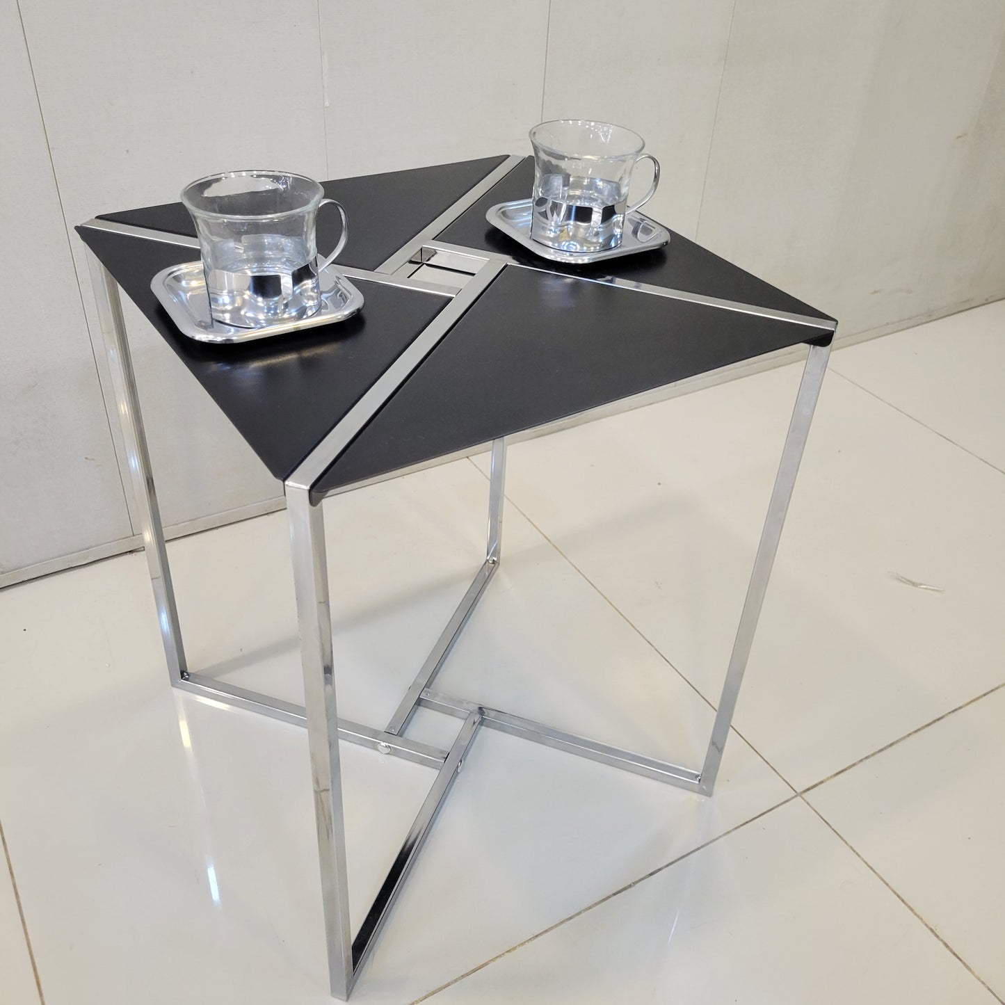 Steel Square Table