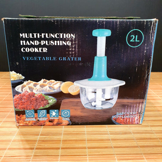 Multifunction Hand Pushing Vegetable Chopper