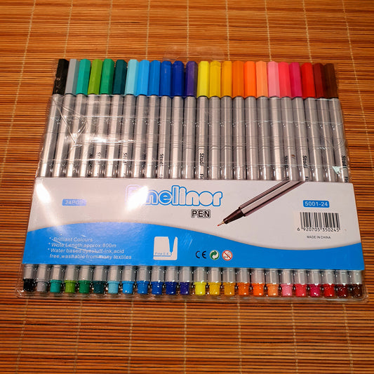 24 pcs liner pen 7916