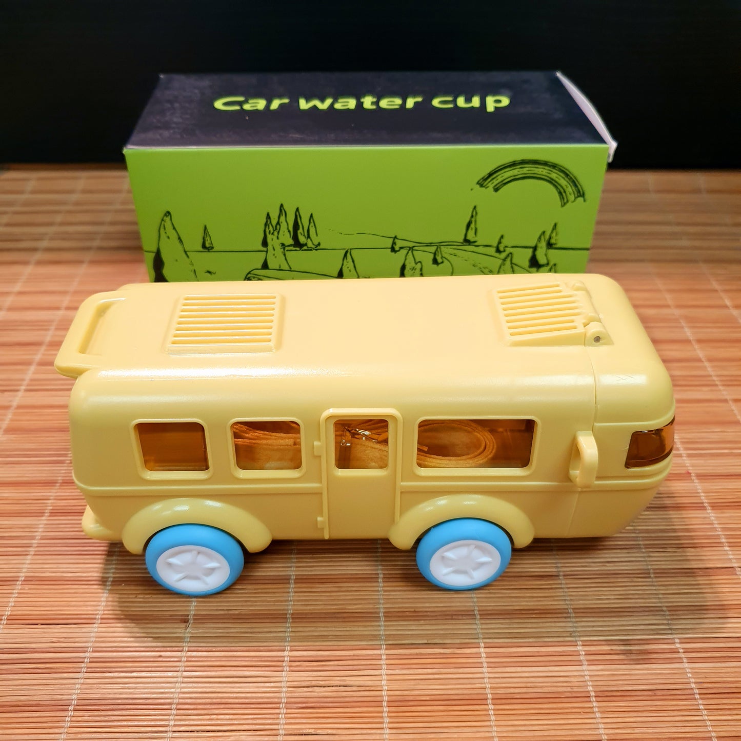 Bus Shaped Water Bottle For Kids