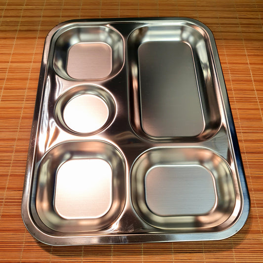 Stainless Steel Food Serving Tray 2635