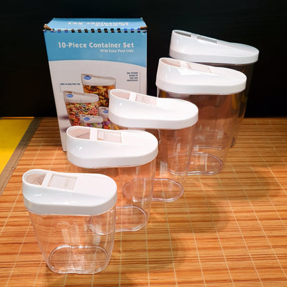 Container Set of 5 jars 2435