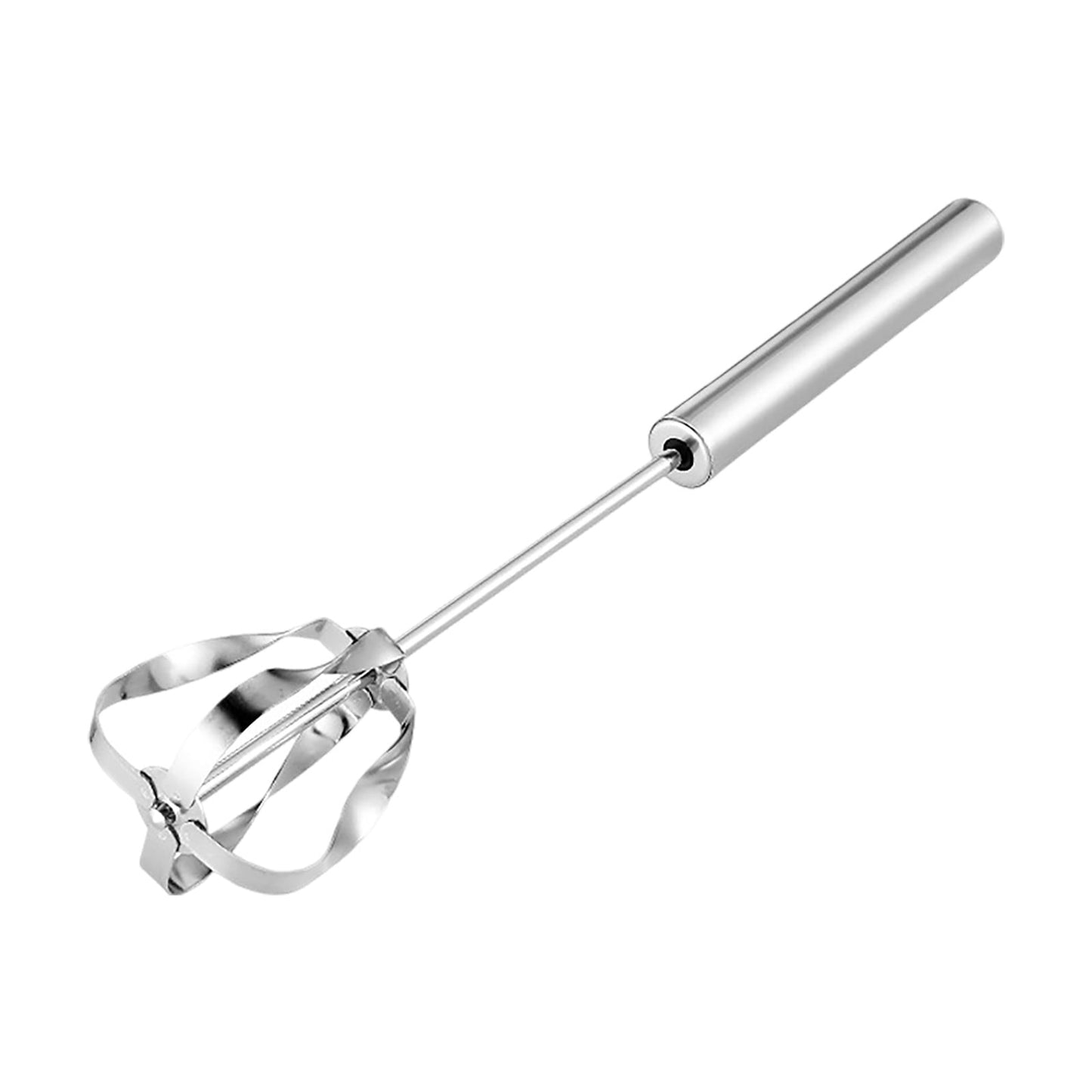 Semi-Automatic Stainless Steel Push Whisk & Egg Beater