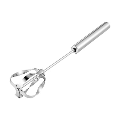 Semi-Automatic Stainless Steel Push Whisk & Egg Beater