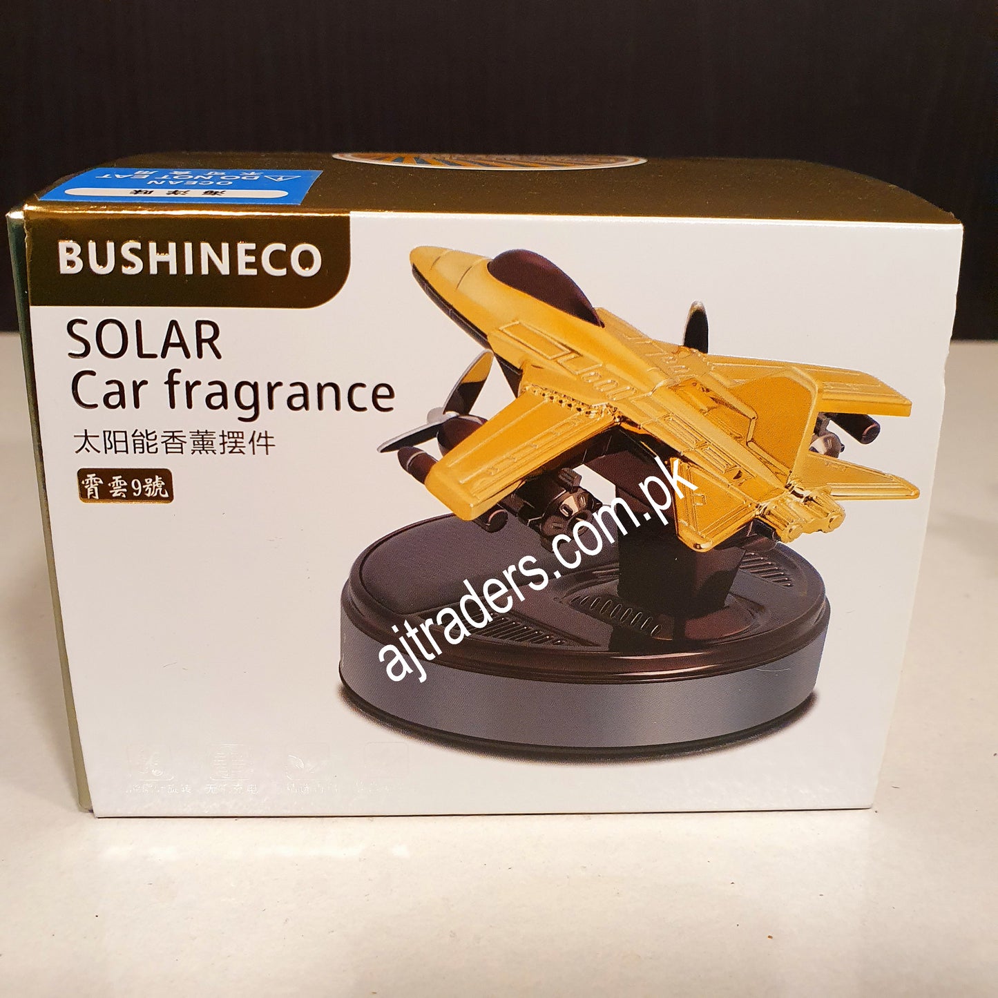 Solar Car Fragrance Fighter Jet Style