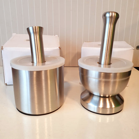 Stainless Steel Grinder Hand Garlic Spice Masher 31130