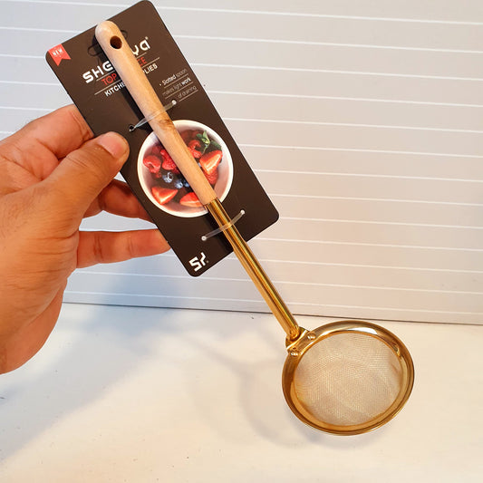Golden Strainer Ladle 21260