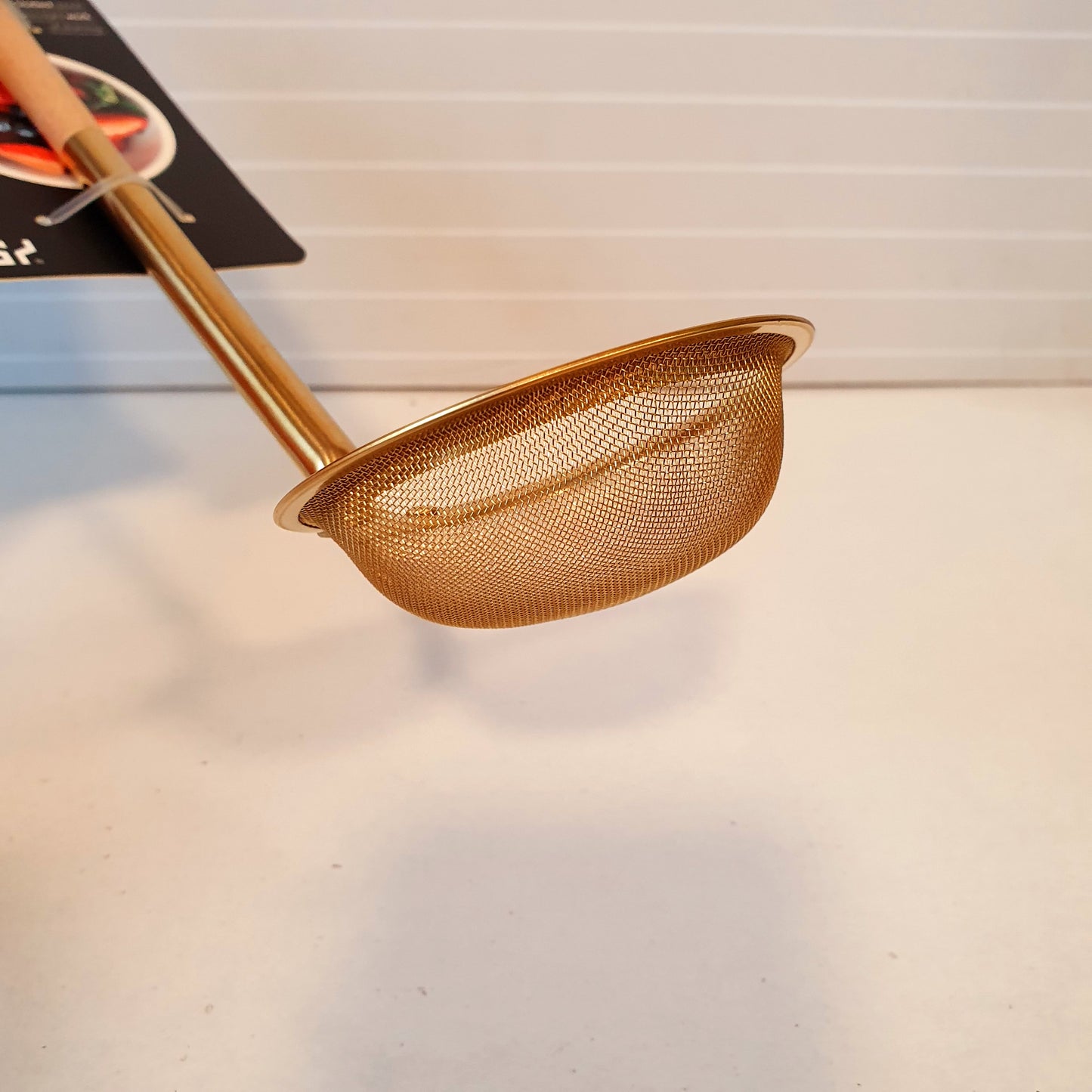 Golden Strainer Ladle 21260
