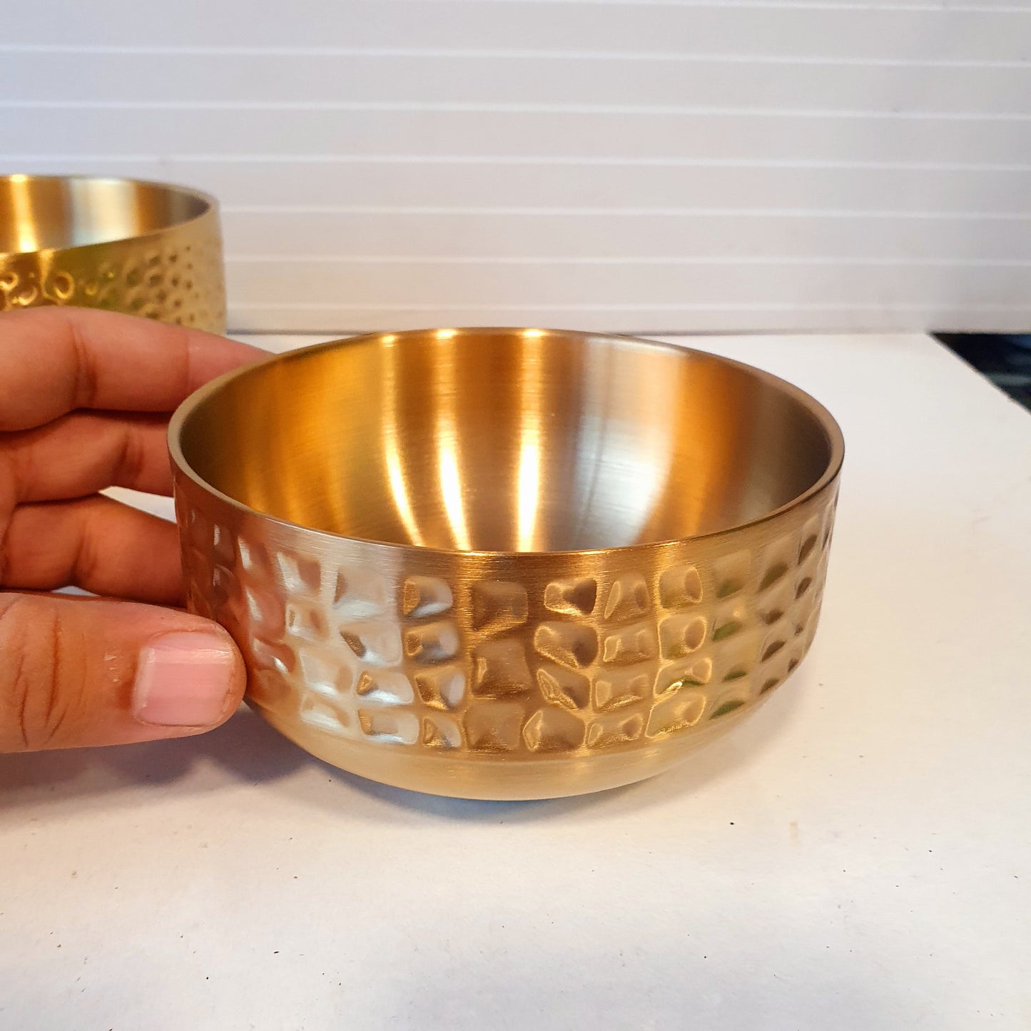 Hand Hammered Serving Bowl 33000