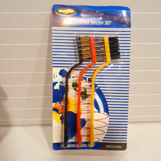 3 pcs wire brush set 22400