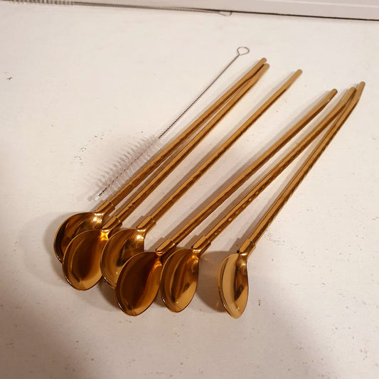Golden Spoon Set With Cleaner 21150