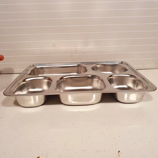 Deep Serving Tray Silver 5 Tier 21350