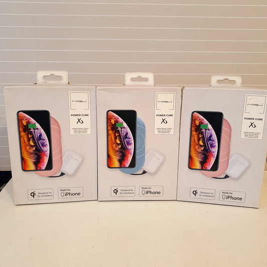 Power Cube Wireless Power bank for Iphone and Android, 32650